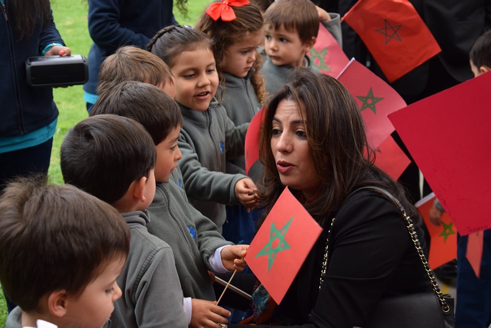 Compartimos el honor de la visita de la Embajadora del Reino de Marruecos Sra. Farida Loudaya