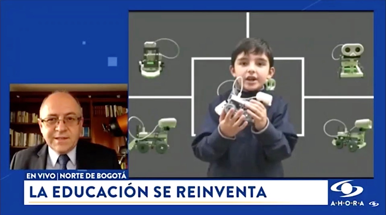 LA EDUCACIÓN SE REINVENTA: COLEGIO ABRAHAM MASLOW en NOTICIAS CARACOL