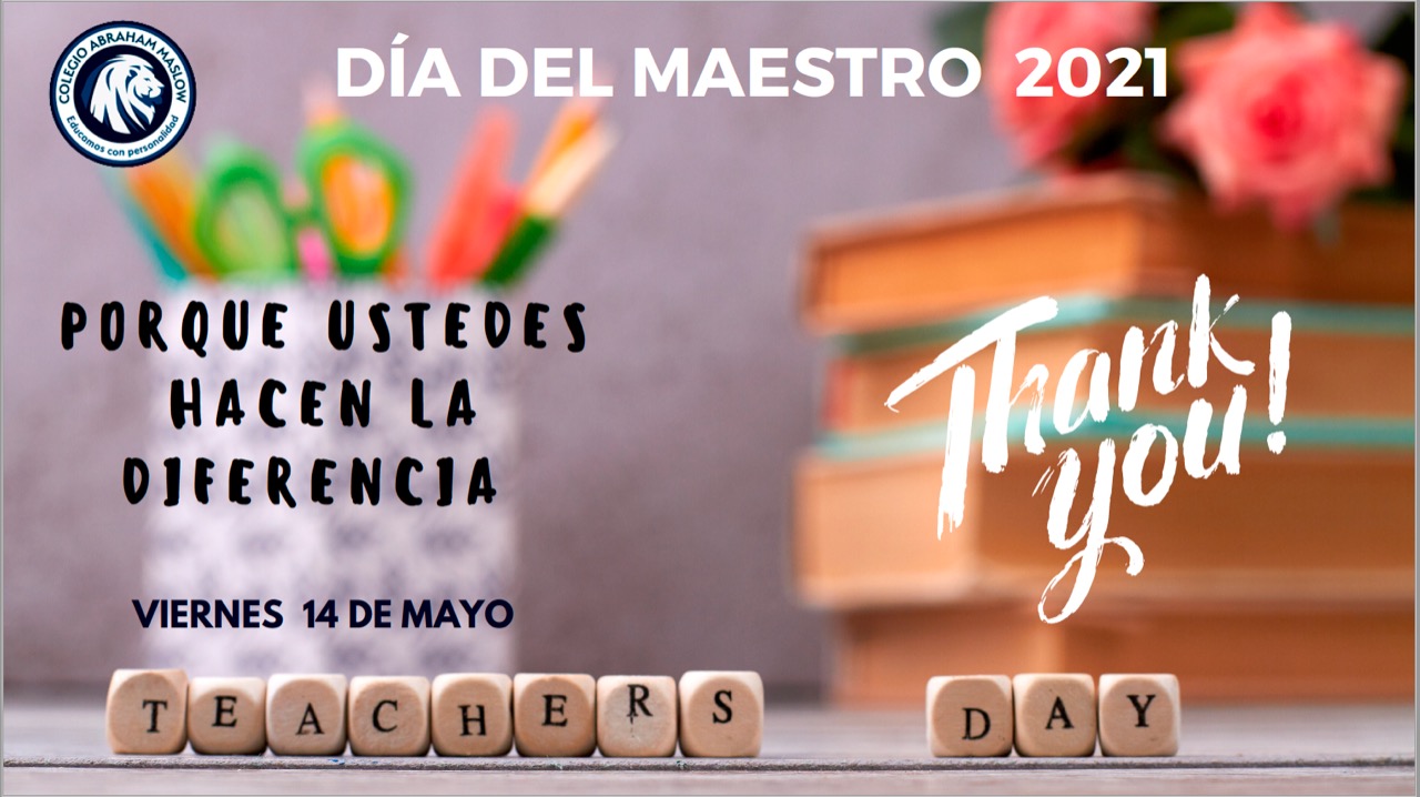 FELIZ DÍA DEL MAESTRO 2021