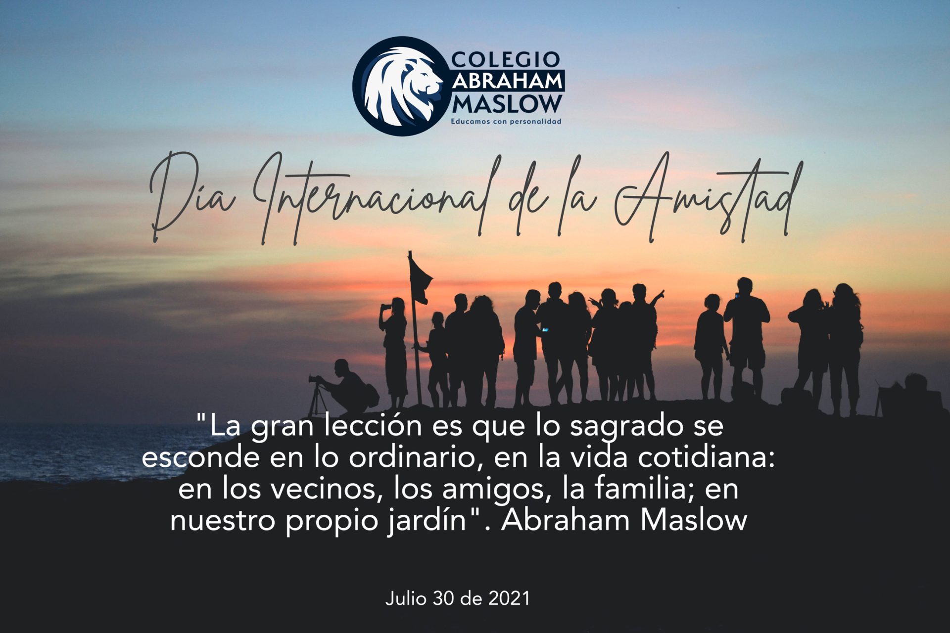 Día internacional de la amistad