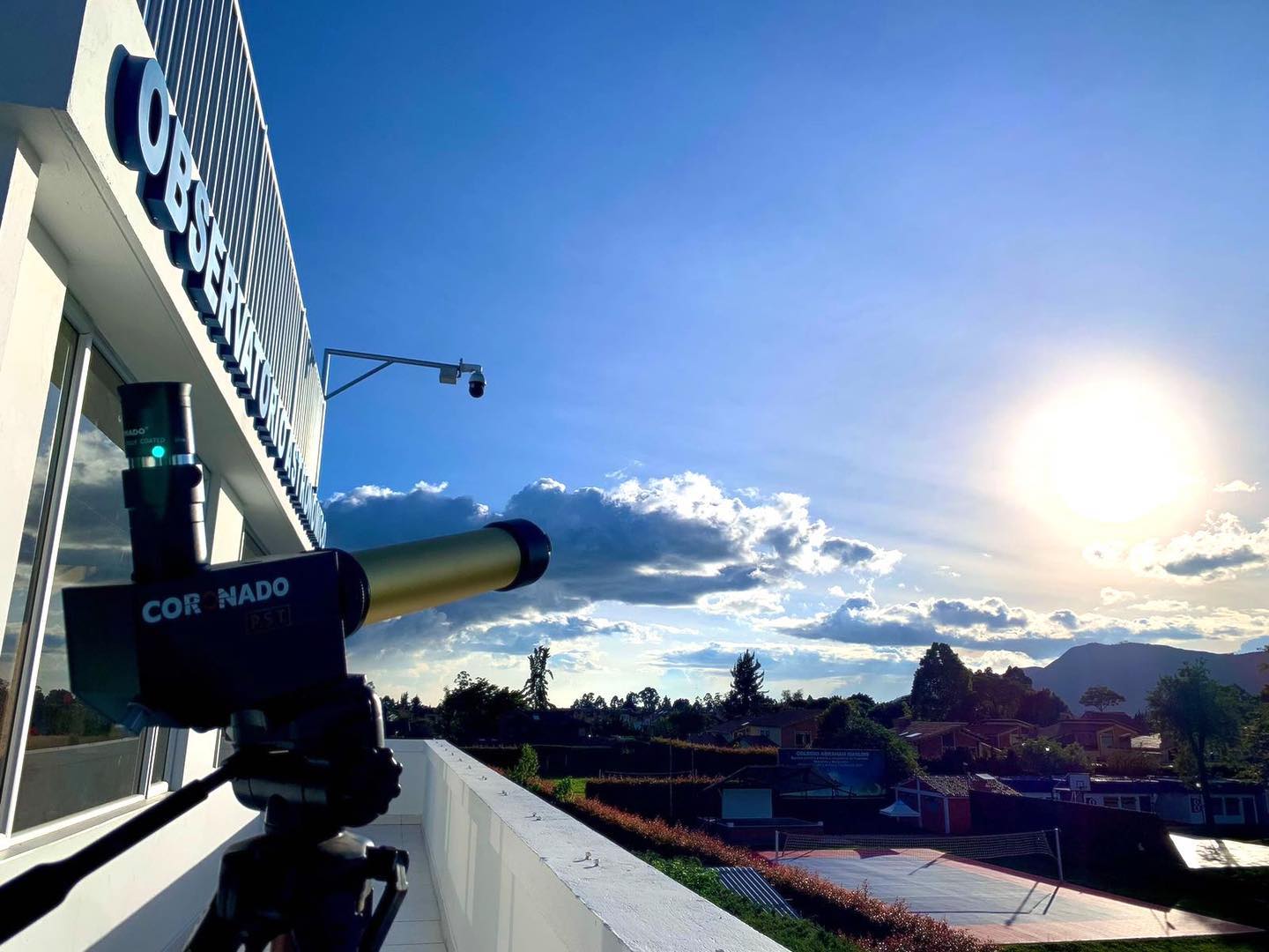 ☀️Llegó el nuevo Telescopio Solar al Observatorio del Colegio Abraham Maslow.