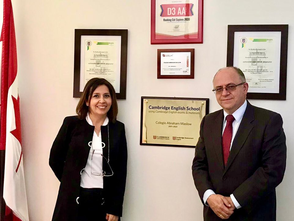 RECONOCIMIENTO CAMBRIDGE UNIVERSITY-  ENGLISH SCHOOL 2022
