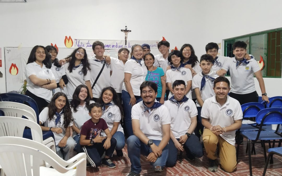 Estudiantes del Colegio Abraham Maslow realizaron misión de apoyo en la Vereda la Máquina, de Pacho.