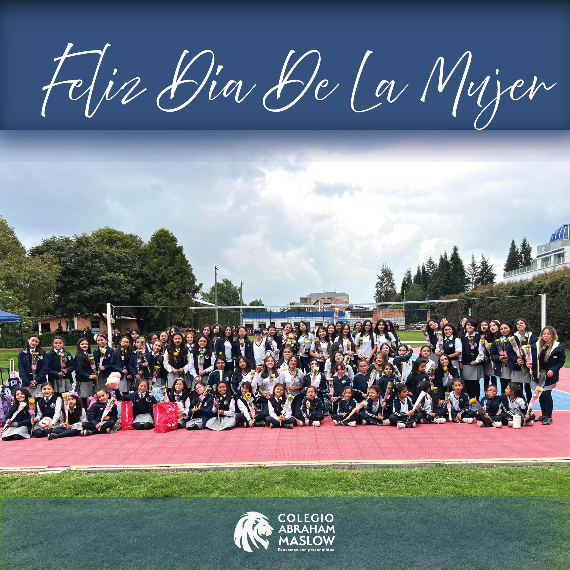 ¡Feliz día de la mujer, les desea el Colegio Abraham Maslow!