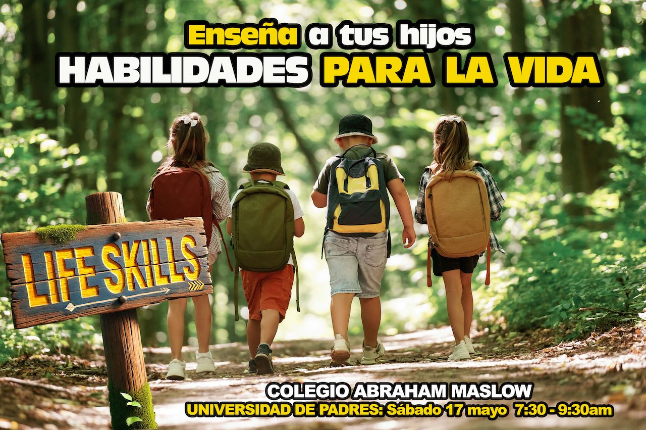 Enseña a tus hijos habilidades para la vida.
