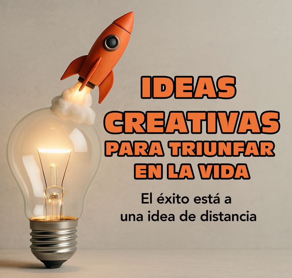 INVITACIÓN CONFERENCIA: IDEAS CREATIVAS PARA TRIUNFAR EN LA VIDA.