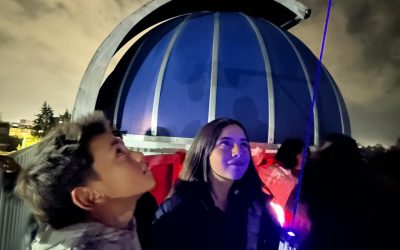 Campamento de Astronomía con los cursos 6°,7°y 8°