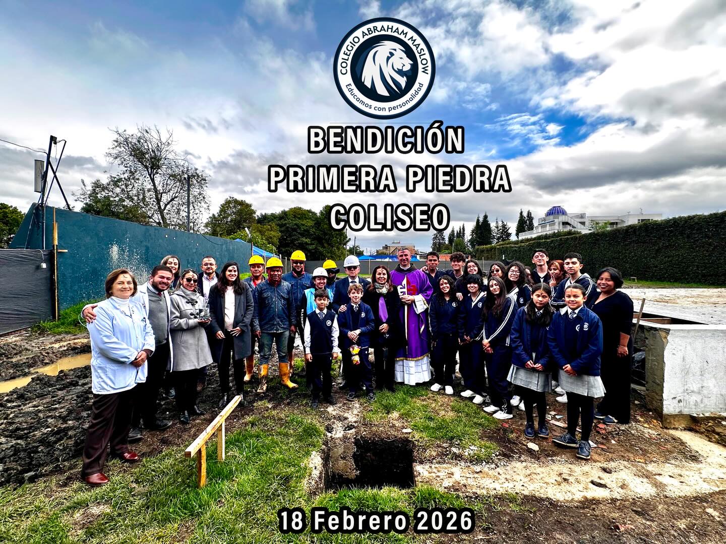 BENDICIÓN PRIMERA PIEDRA DEL COLISEO
