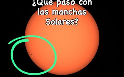 ¿LAS MANCHAS SOLARES DESAPARECIERON?